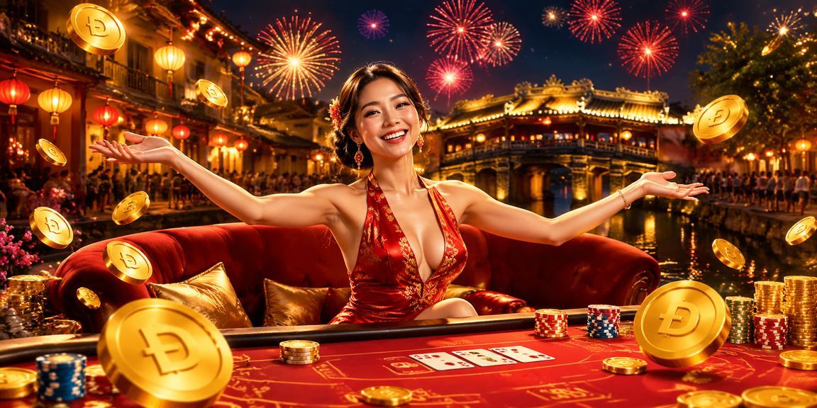 Khung cảnh casino đêm tại Hội An